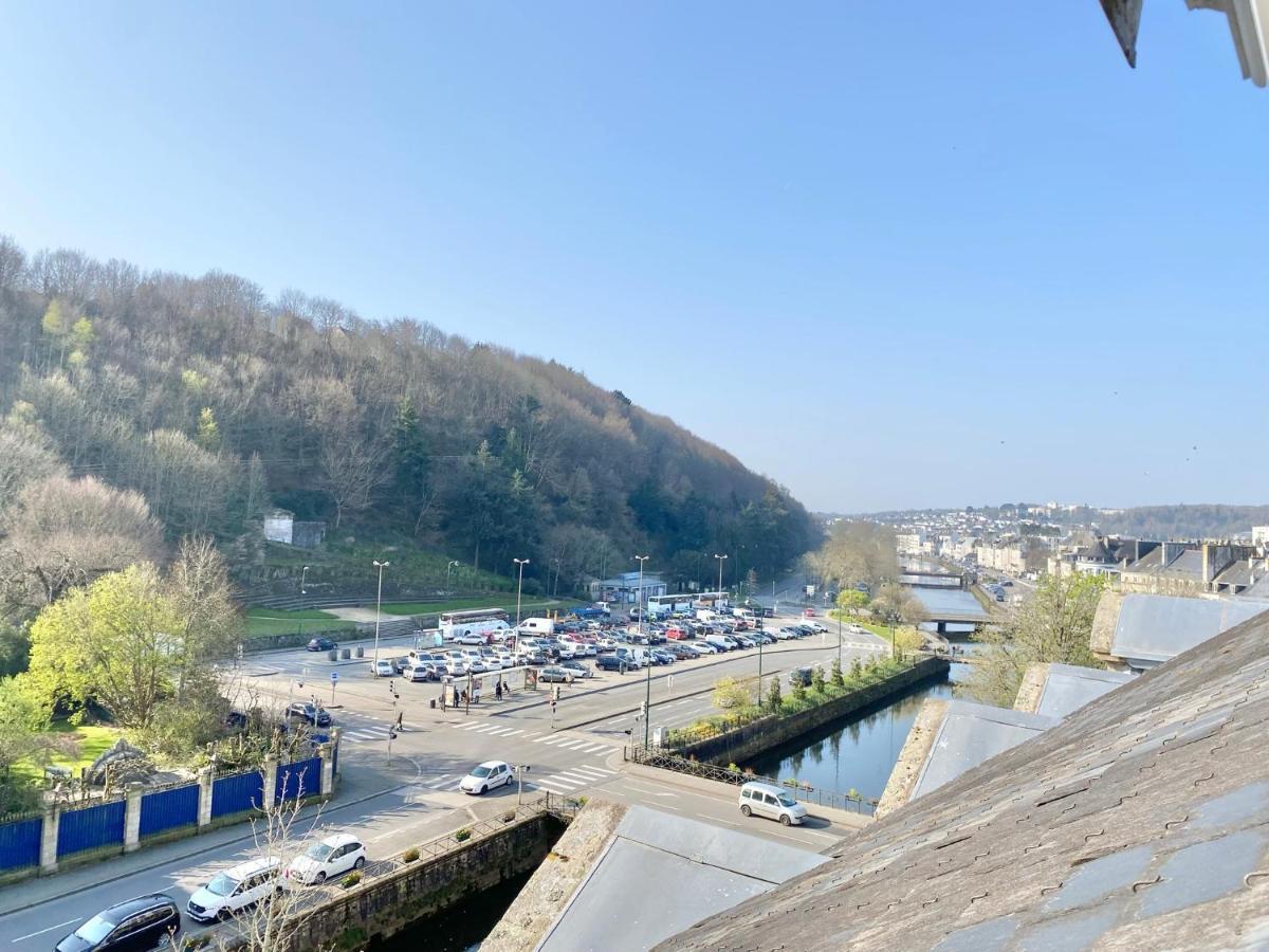Le Nid Des Quais - Vue Panoramique Au Coeur De La Ville - Wifi - Entree Autonome Quimper Exterior foto
